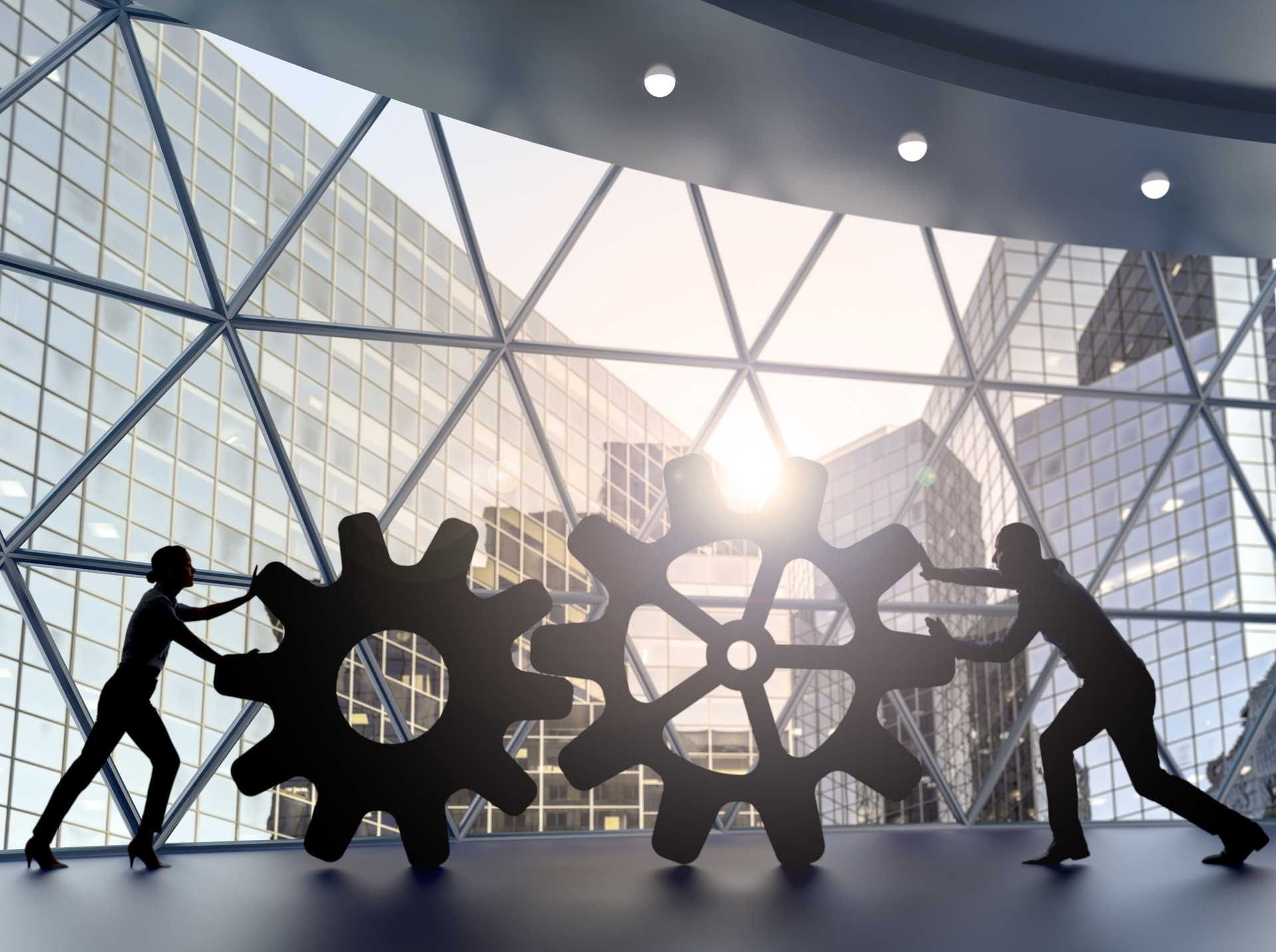 Partnership and temwork concept